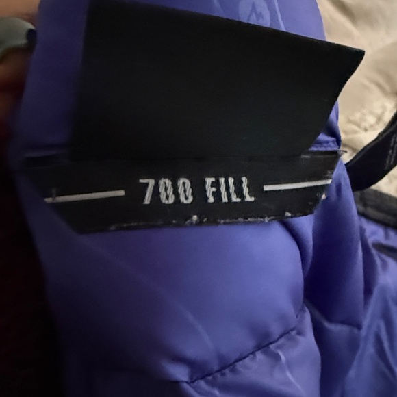 Women's Marmot Black and Purple Insulated Jacket - Picture 9 of 9